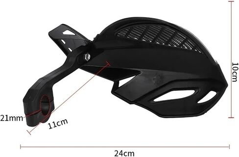 Motorcycle Hand Guard Handguard Shield Windproof Protective Gear Compatible with 225/250 450 530EXC EXC-R XC-W XCR-W(Red) in Saudi Arabia