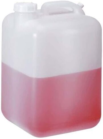 Cole-Parmer Economical Square HDPE Carboy w/Handle, 20 L (5 Gal), 4/cs in Saudi Arabia