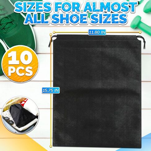 12pcs شبكة غسيل مكافآت للأكياس - 13x15.5 بوصة أسود الرباط حقيبة الغسيل قابلة للغسل شبكة شبكة الاشياء كيس شبكة النايلون - حقيبة المعدات الرياضية أكياس القماش أكياس الرباط على الظهر شبك صغير in Kuwait