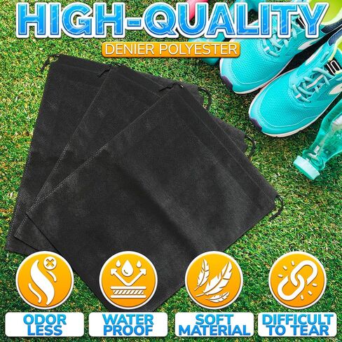 12pcs شبكة غسيل مكافآت للأكياس - 13x15.5 بوصة أسود الرباط حقيبة الغسيل قابلة للغسل شبكة شبكة الاشياء كيس شبكة النايلون - حقيبة المعدات الرياضية أكياس القماش أكياس الرباط على الظهر شبك صغير in Kuwait