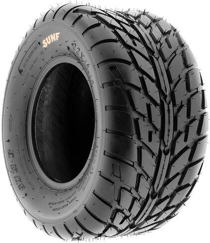 SunF A021 TT Road Go ATV UTV Flat Track & Asphalt Tires 19x6-10 Front & 225/45-9 Rear, 6 PR, Set of 4 in Saudi Arabia