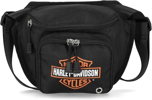 Harley-Davidson Women's Bar & Shield Nylon Fanny Pack Adjustable Waistband in Saudi Arabia