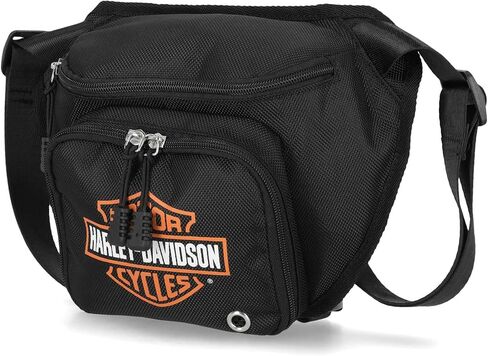 Harley-Davidson Women's Bar & Shield Nylon Fanny Pack Adjustable Waistband in Saudi Arabia