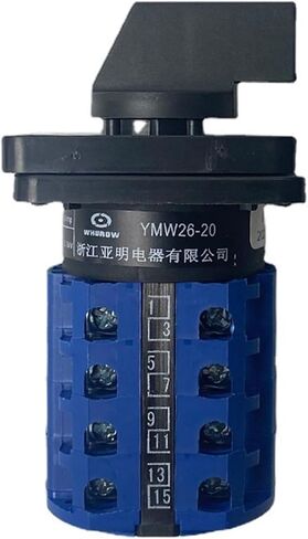 مفتاح الدوراري YMW26-20/4 5p UI 380V ITH 20A 4 أعمدة 5 الموضع 16 محطات التغيير in Kuwait