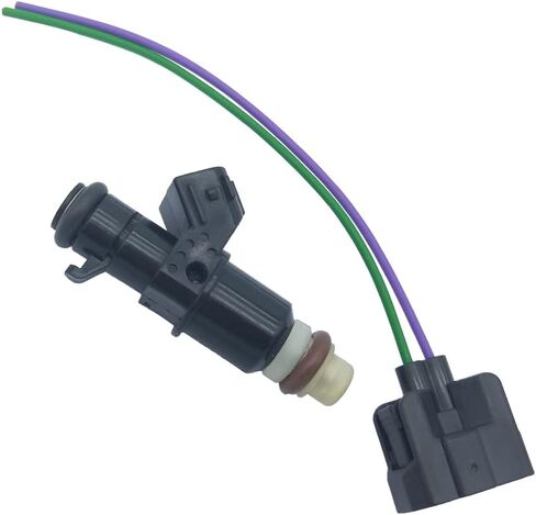 15710-45G01 1pcs Fuel Injector W/Plug 8 Holes Replacement for Suzuki Quadracer 450 LTR450 2006-2009 1571045G01 in Saudi Arabia