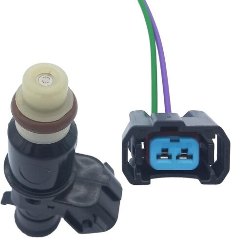 15710-45G01 1pcs Fuel Injector W/Plug 8 Holes Replacement for Suzuki Quadracer 450 LTR450 2006-2009 1571045G01 in Saudi Arabia