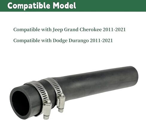 4578882AC Fuel Filler Pipe Hose Compatible with Dodge Durango Jeep Grand Cherokee 2011-2021 Replace 4578882AB 68127971AA in Kuwait
