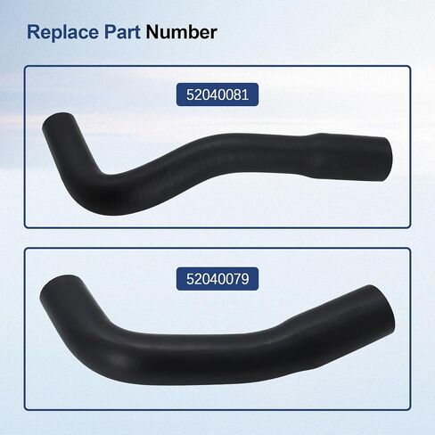 Fuel Filler Hose & Vent Hose Kit Fit for Jeep Wrangler YJ 1987-1995 20 Gallon Plastic Tank Replace 52040079 52040081 in Saudi Arabia