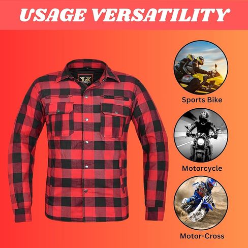 سترة دراجة نارية مدرعة للرجال-قميص ركوب معتمد in Kuwait
