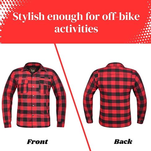 سترة دراجة نارية مدرعة للرجال-قميص ركوب معتمد in Kuwait