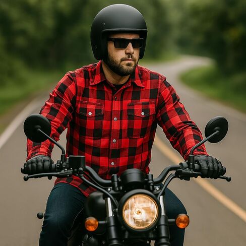 سترة دراجة نارية مدرعة للرجال-قميص ركوب معتمد in Kuwait