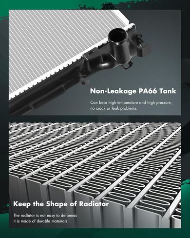 SCITOO 2766 Radiator Fit 2005-2008 for Chrysler for 300 2.7L 2005-2008 for Chrysler for 300 3.5L 2005-2008 for Chrysler for 300 5.7L 2005-2008 for Chrysler for 300 6.1L in Kuwait