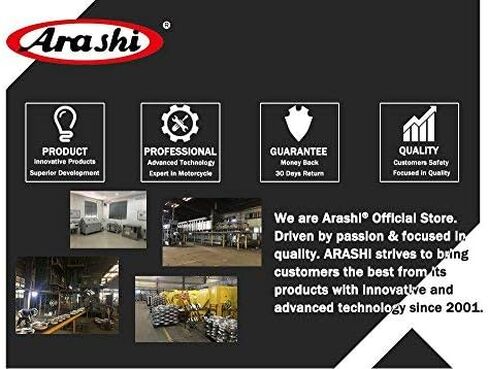 دوار قرص الفرامل الخلفي Arashi لـ BMW F800GS Adventure ABS 2013-2018 / F800GT ABS 2013-2020 / F800R 2009-2020 إكسسوارات استبدال الدراجات النارية F 800 GS 800 GS800 Silver in Kuwait