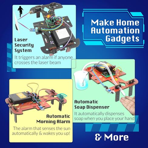 Butterfly EduFields 10in1 STEM Electronics Robotics Kit for Kids Ages 8-12 in Kuwait