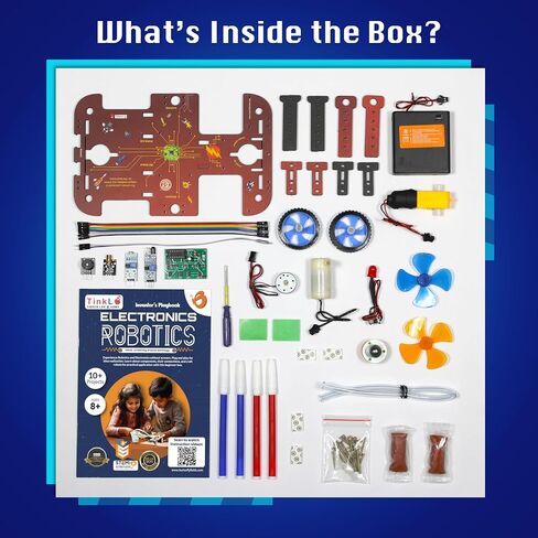 Butterfly EduFields 10in1 STEM Electronics Robotics Kit for Kids Ages 8-12 in Kuwait