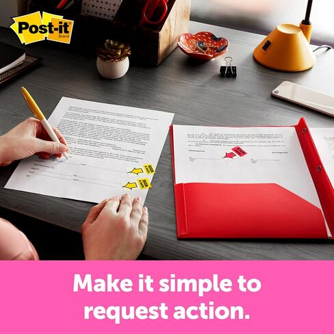 Post-it Flags Arrow Message 1" Page Flags, 200 "Sign Here", 48 Arrow, Four Colors, 248/Pack in Saudi Arabia