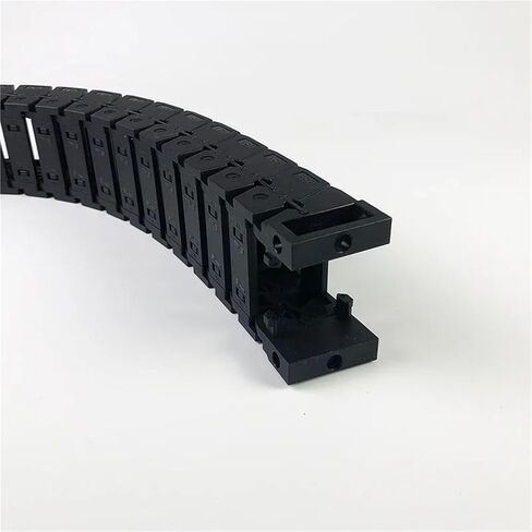 25x77 25 * 77 1m Transmission Chains Plastic Towline Nylon Cable Drag Chain 25 mm Wire Carrier(100mm) in Saudi Arabia