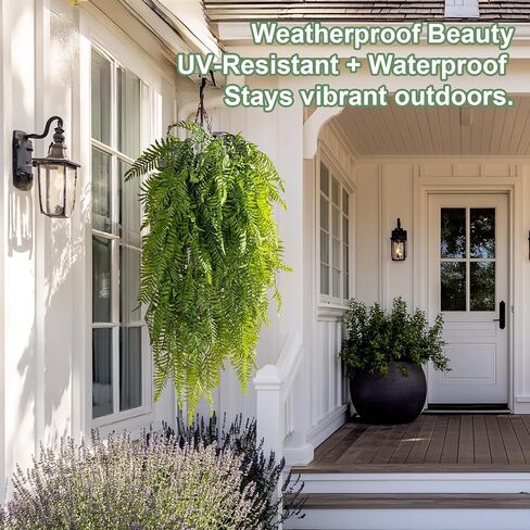 قطعتان من النباتات الاصطناعية المعلقة، أوراق نبات الوحوش المعلقة المزيفة، أوراق اللبلاب والكرمة الصناعية وأوراق النخيل الاستوائية في الهواء الطلق، نباتات معلقة لديكور المنزل والحديقة in Kuwait