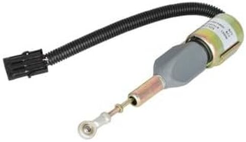 All States Ag Parts Parts A.S.A.P. Fuel Solenoid Assembly - 24V Straight Bracket fits Case 9020B 821C CX160 621B 9010B 850G 521D 621D CX130 9030B 621C 87435488 fits Cummins 3991168 3932530 3931590 in Kuwait