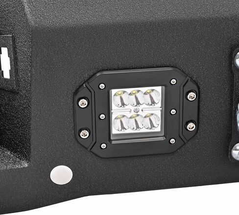 kuafu الخلفي المصد متوافق مع 1999-2007 Chevy Silverado GMC Sierra 2500 3500 HD w/LED LID in Kuwait