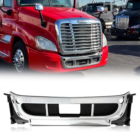 طقم مصد بنسون الأمامي الكامل مع التعزيز الداخلي ， w/o ثقوب الضوء الضبابية مناسبة لشحن Cascadia 2008-2017 6CS in Kuwait