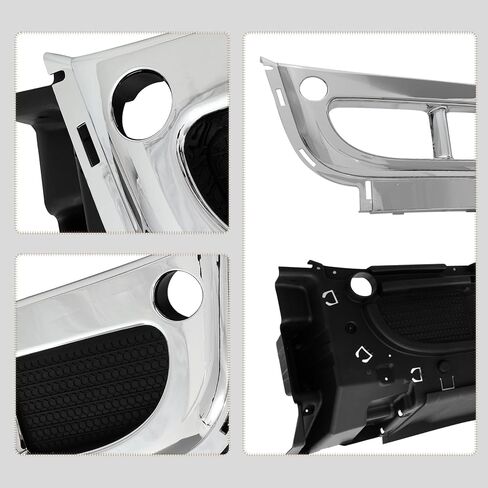 طقم مصد بنسون الأمامي الكامل مع التعزيز الداخلي ， w/o ثقوب الضوء الضبابية مناسبة لشحن Cascadia 2008-2017 6CS in Kuwait