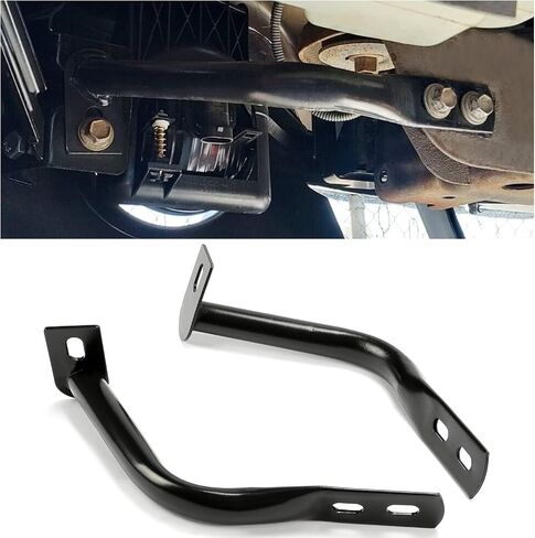 HECASA Front Bumper Bracket Bar Brace Compatible with 1999-2007 Chevrolet Avalanche Silverado 1500 GMC Sierra Replace for 15184117 GM1067159 15184116 GM1066159 Mount Brace Plate Support in Saudi Arabia