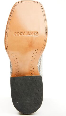 Cody James Men's Eyeot Water Snake Cut Western Boot Broad Square Toe - BBME -742 in Saudi Arabia