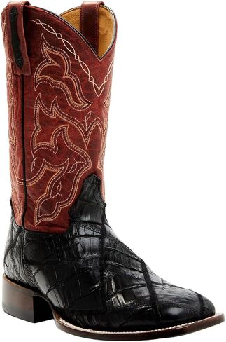 Cody James Men's Exotic Caiman Western Boot Broad Square Toe - Bbme-308 in Saudi Arabia