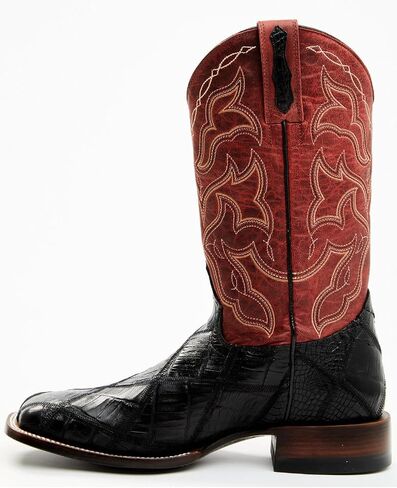 Cody James Men's Exotic Caiman Western Boot Broad Square Toe - Bbme-308 in Saudi Arabia