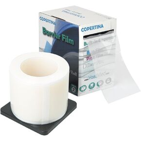 1Roll (1200 Sheets) Dental Grade Barrier Film 4" x 6" by VASTMED | Disposable Protective Plastic Adhesive Barrier Film Tape for Dental, Medical, Tattoo Parlor in Kuwait