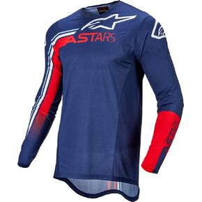 Alpinestars Supertech Foster Jersey White/Black/Red Fluo MD (3760722-233-M) in Kuwait