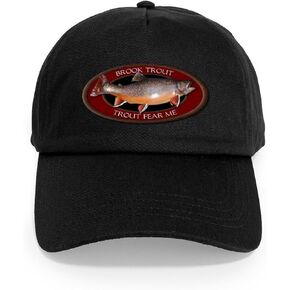 CafePress Vintage Trout Fishing Illustration Adjustable Baseball Cap in Saudi Arabia