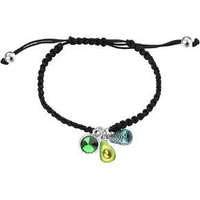 CENWA Avocado Charm Adjustable Bracelet Fruit Avocado Earring Jewelry for Avocado Lovers in Saudi Arabia