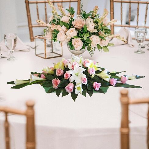 10pcs Floral Foam Trays for Flower Arrangement, Rectangle Floral Foam Holder, Plastic Mud Fixing Plates Flower Bowls for Centerpieces, Festival Wedding Party Decoration, 10.22x4.72x1.57in in Saudi Arabia
