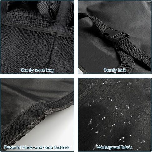 Car Trunk Organizer for SUV Backseat Hanging Storage with 8 Pockets, Heavy-Duty 1680D Oxford Fabric, Foldable Car Organizer for MPV Minivan Sedan, Car Accessories Interior in Saudi Arabia