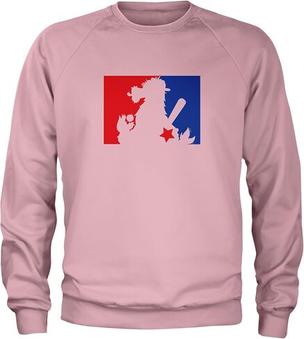 Philly Baseball Phan Adult Crewneck Sweatshirt, Soft Fleece, Graphic Pullover in Saudi Arabia
