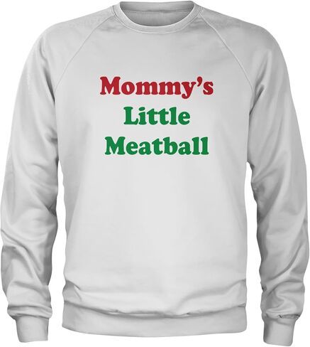 Mommy's Little Meatball Love Island Adult Crewneck Sweatshirt, Soft Fleece, Graphic Pullover in Saudi Arabia
