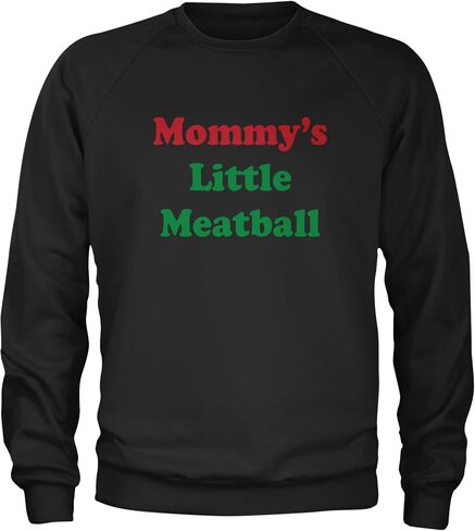 Mommy's Little Meatball Love Island Adult Crewneck Sweatshirt, Soft Fleece, Graphic Pullover in Saudi Arabia
