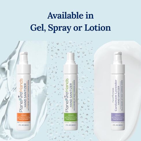 Sandalwood Lotion Hand Sanitizer | Travel Essential | TSA-Approved | Moisturizing Hand Lotion | Made with Aloe Vera & Essential Oils | Rich in Vitamin E | Cleanse & Moisturize | Travel Size | 3-Pack in Saudi Arabia
