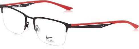 NIKE Eyeglasses 4313 006 Satin Black/University Red in Saudi Arabia
