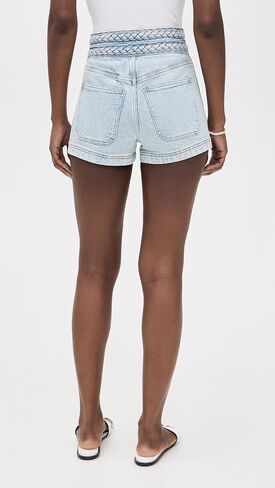 Veronica Beard Jean Women's Elijah Patch Pocket Shorts with Braids in Saudi Arabia