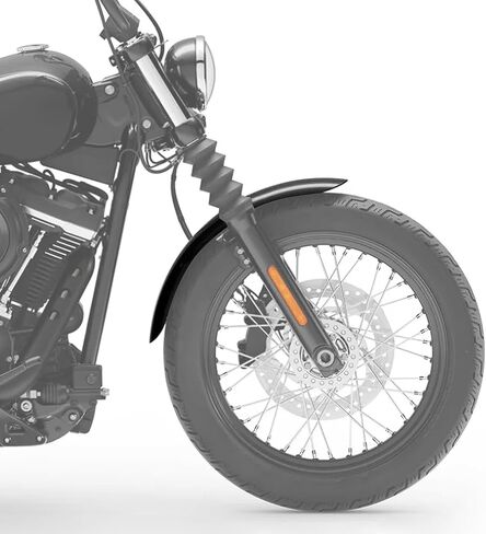 TCMT VIVID BLACK FENDER FENDER FIND FOR HARLEY Street BOB FXBB/FXBBS 2018-2024 FXDB 2006-2017 Softail Standard FXST 20-24 LOW RIDER S FXDLS 16-17 Super Glide FXD 06-10 Custom FXDC 06-14 in Kuwait