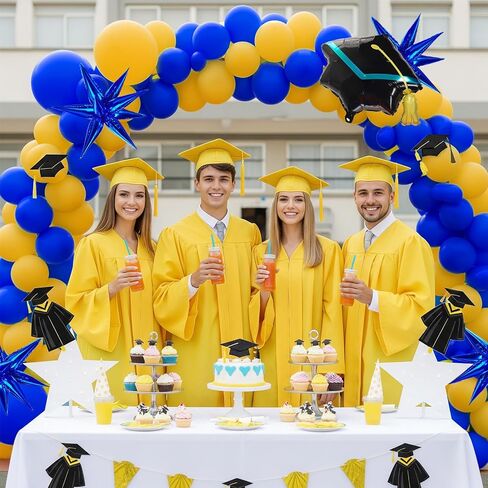 Chrome Hot Pink Black silver Balloon garland kit 126Ppcs with champagne glass and large star balloons for women 21/30th Birthday Mother's Day anniversary 2024 graduations Prom Party Decorations in Kuwait