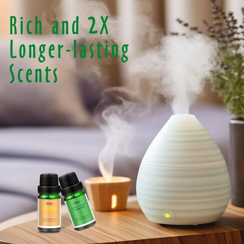 Fragrance Oils, MitFlor Autumn Set of 6 Premium Essential Oils for Diffusers for Home, Soap Candle Making Scents, Aromatherapy Gift Set for Halloween Christmas, Pumpkin Pie, Maple Syrup & Autumn Walk in Saudi Arabia