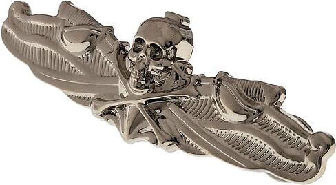 Enlisted Surface Warfare Specialist Silver Plated Skull Bones Badge Custom Made Pin Naval Insignia ESWS in Saudi Arabia