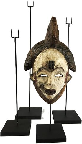 Mask stand, display stand, mask holder, 4 heights to choose (42 cm) in Saudi Arabia