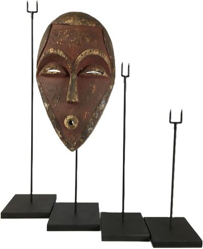 Mask stand, display stand, mask holder, 4 heights to choose (42 cm) in Saudi Arabia