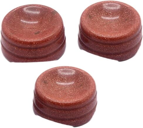 قاعدة الكريستال شاشة الكرة دعم الكرة حامل الحجر الطبيعي (3pcs sbostidian) in Kuwait
