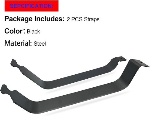 SMMS 2PCS Straps Fuel Tank Straps 578-237 لـ Cadillac Escalade 2002-2014 لـ Chevrolet Avalanche 2007-2013 Suburban Tahoe لـ GMC Yukon XL 2000-2014 ، أشرطة دبابات الغاز تحل محل OE 15745095 22868152 ST2 in Saudi Arabia